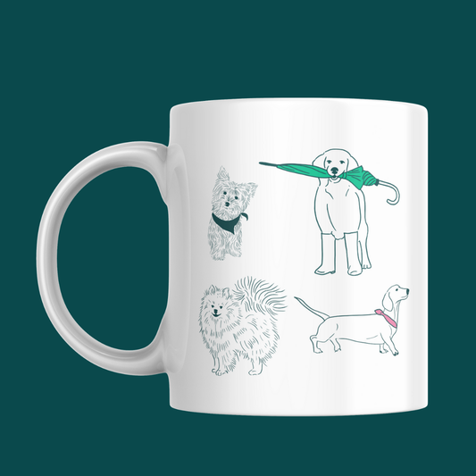 Mug - Hey Mushu Dogs
