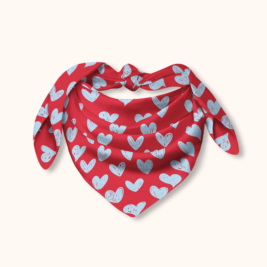 Hearts Bandana