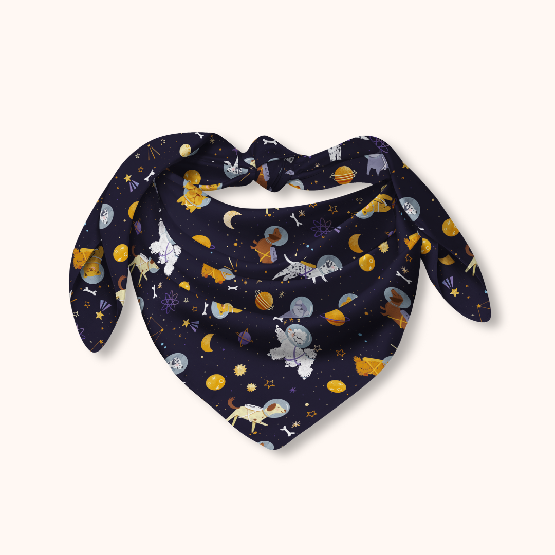Space Dogs Bandana