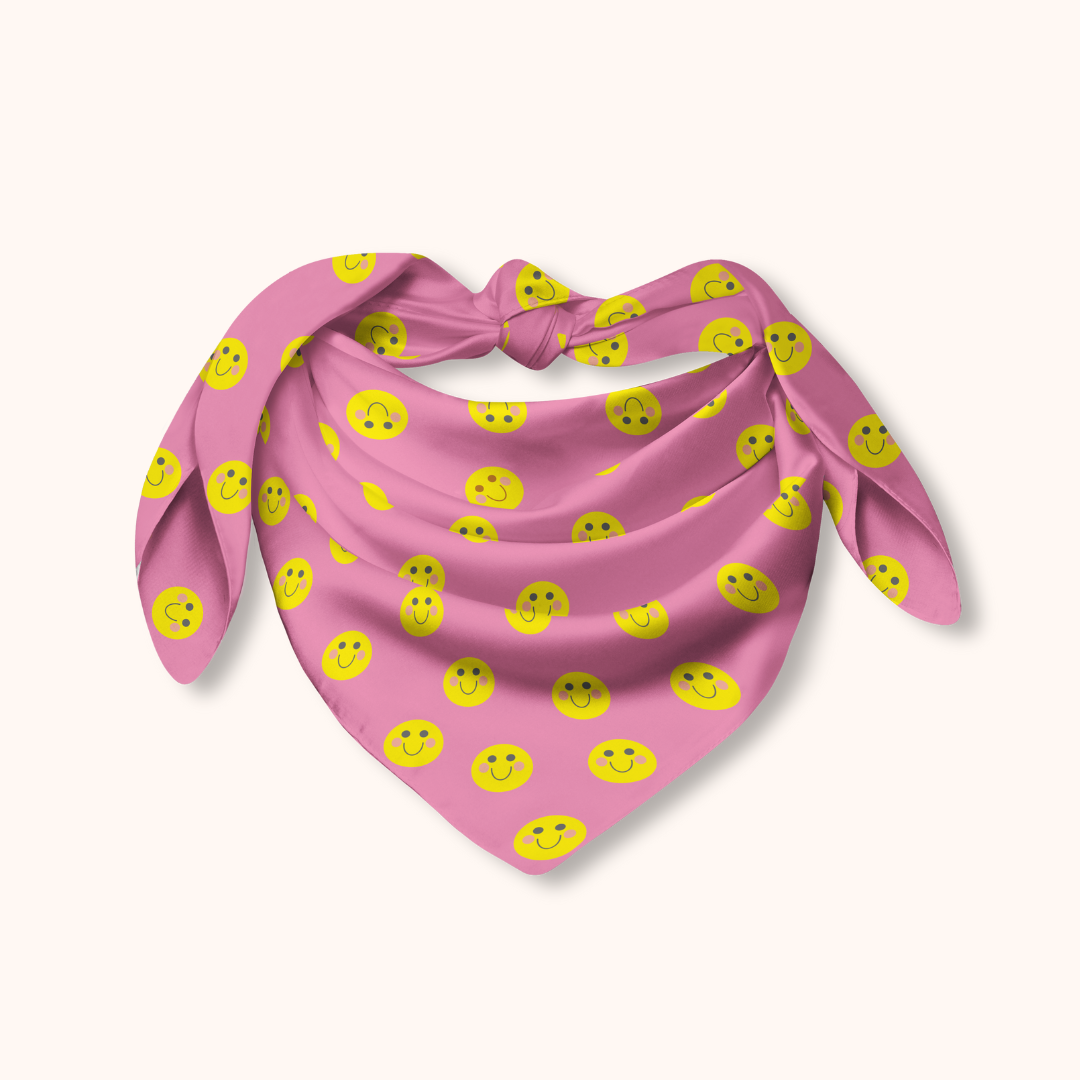 Bandana de caras felices