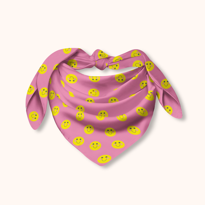Bandana de caras felices