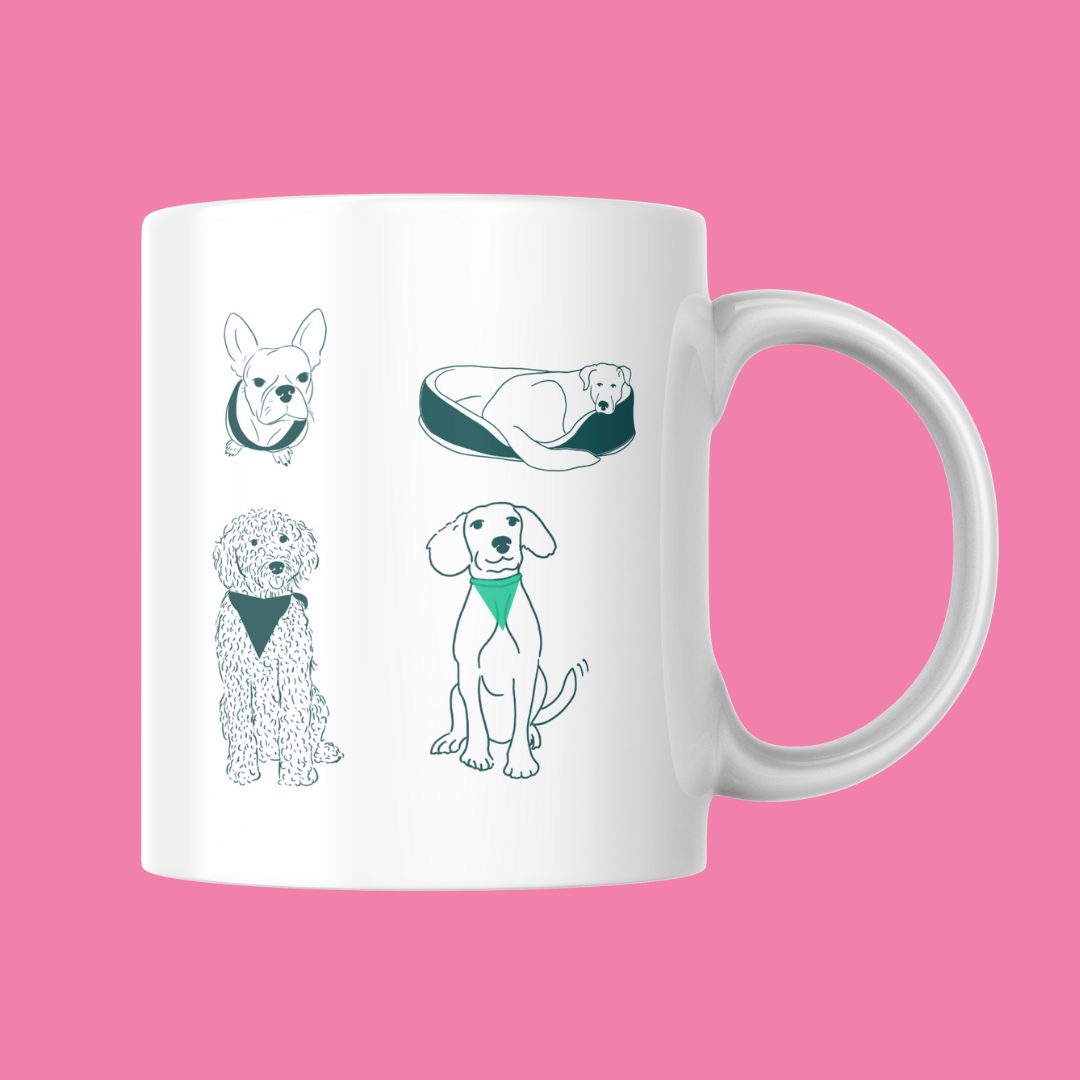 Mug - Hey Mushu Dogs