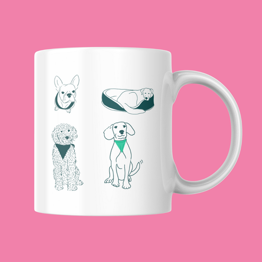 Mug - Hey Mushu Dogs