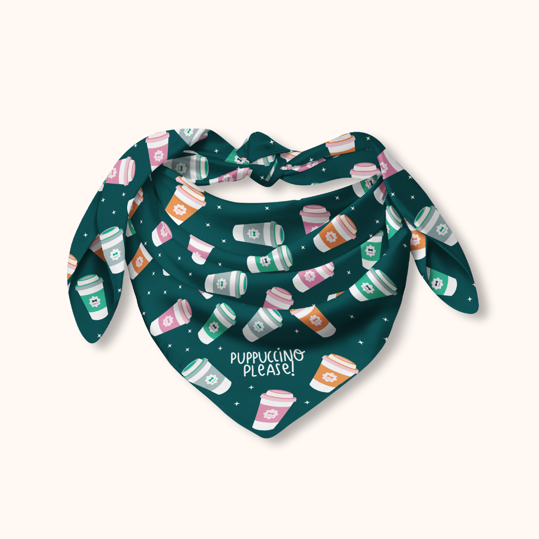 Puppuccino Bandana