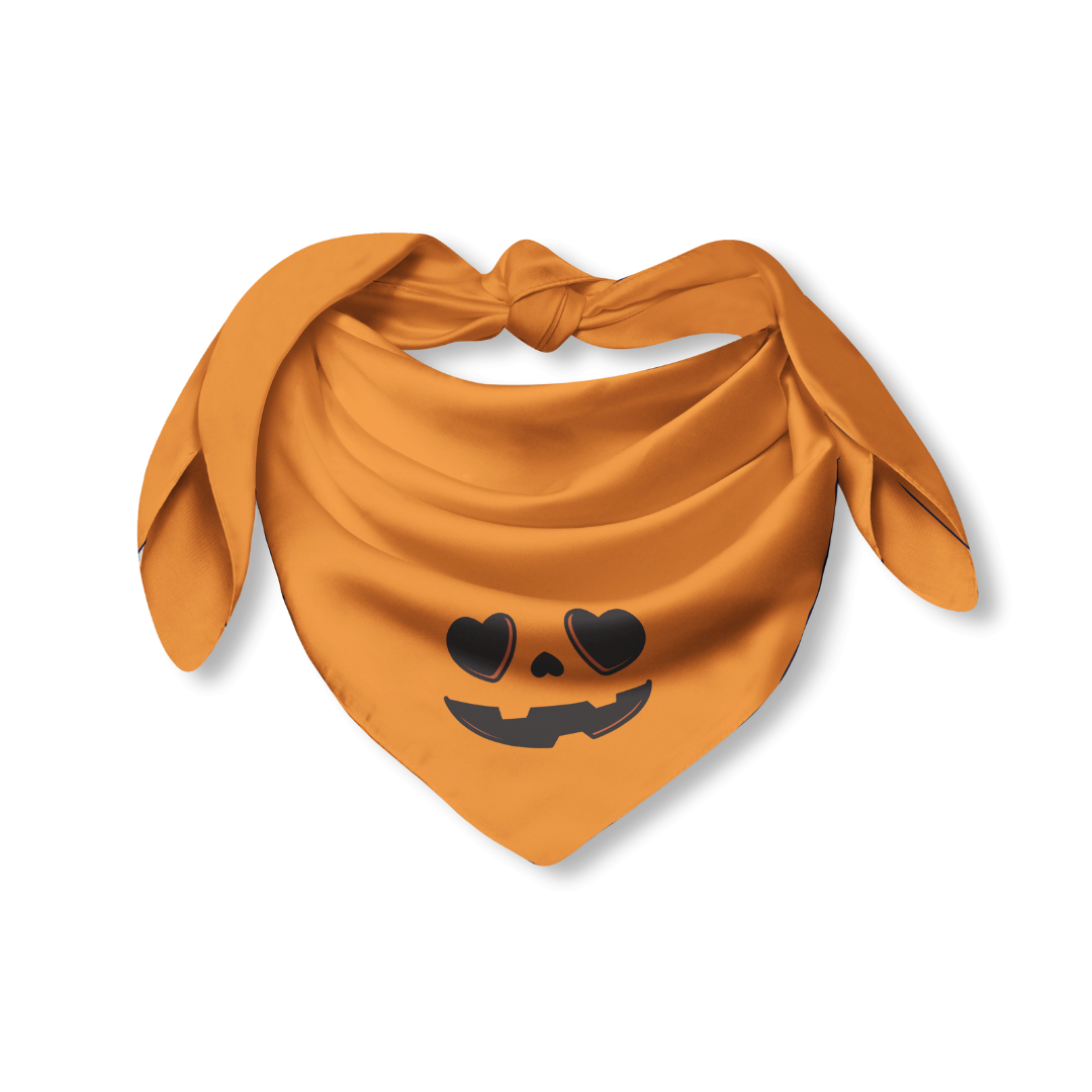 Halloween Bandana - Pumpkins and Cats