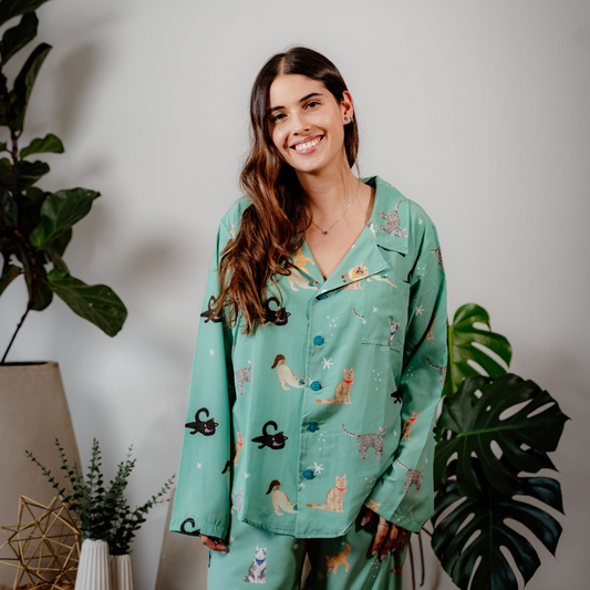 Pajamas - Hey Mushu Cats