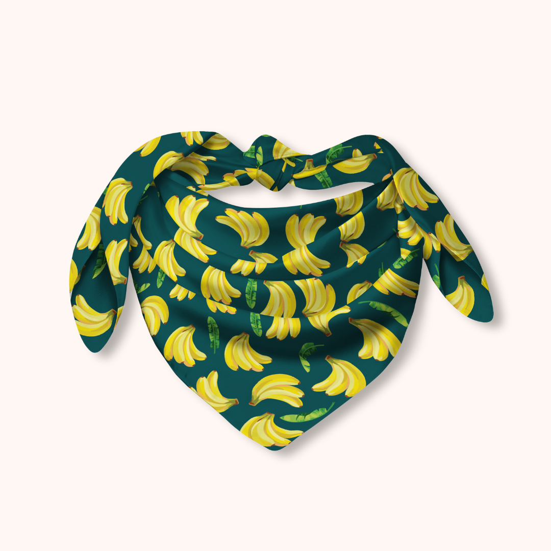 Bandana de plátanos