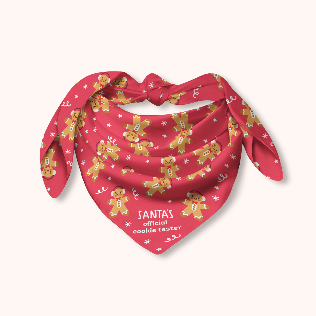 Bandana de galletas de jengibre