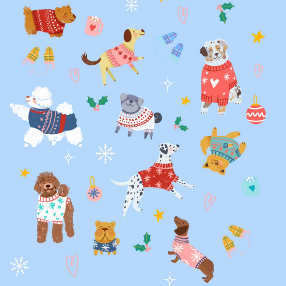 Navidad - Perros en Pijama